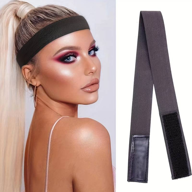 5pcs Elastic Bands With Magic Buckle For Lace Wig Headband Adjustable  Elastic Lace Melting Band For Wig Edges Elastic Headband For Closure And  Frontal Wigs Lay Down - - Temu